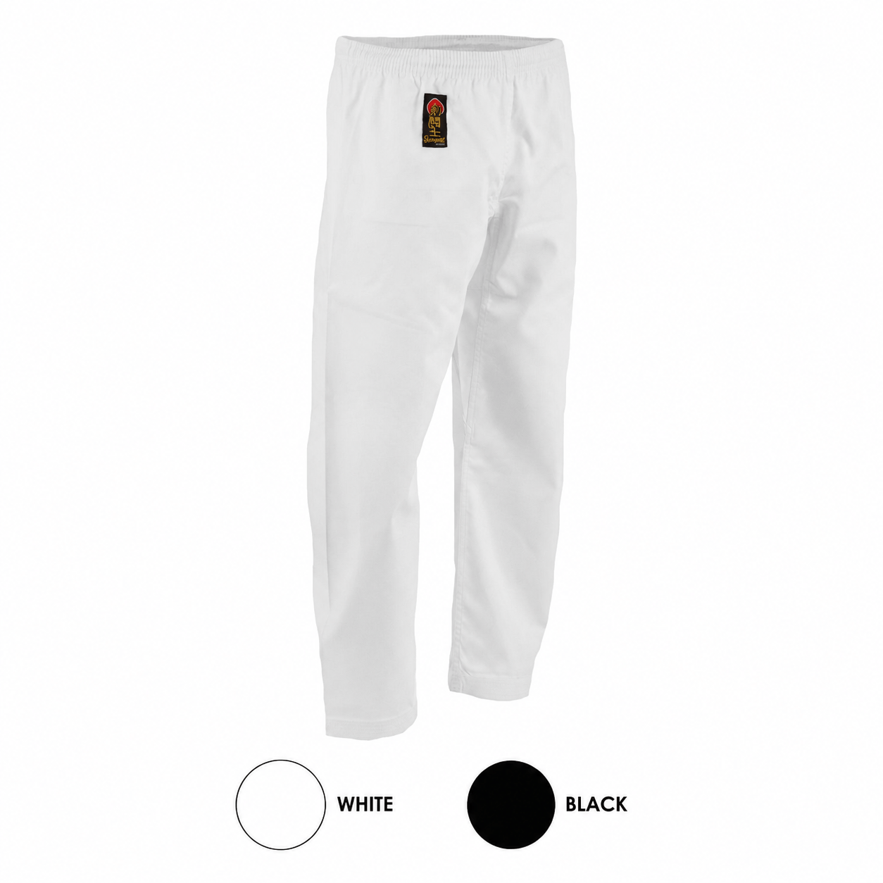 ProForce sporting goods ProForce Gladiator 6 oz Karate Pants  55/45 Blend black or white
