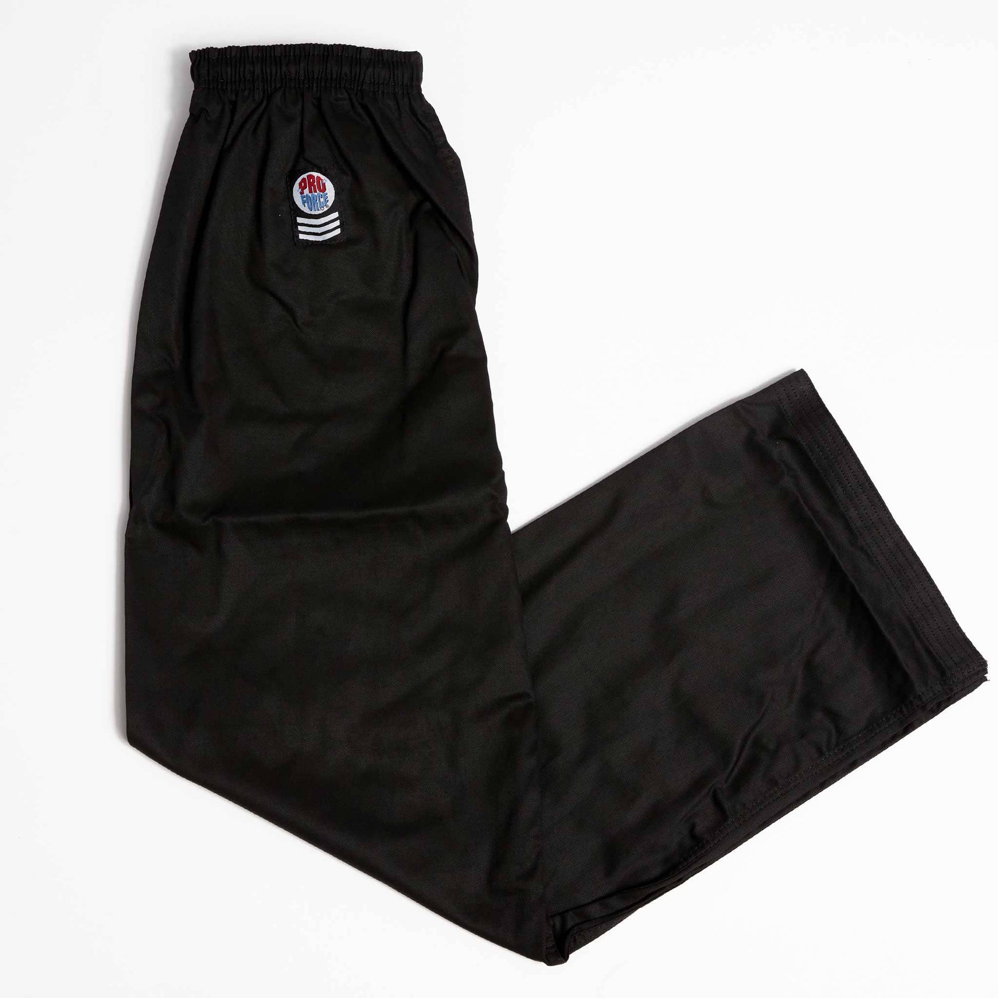 ProForce sporting goods ProForce Gladiator 7.5 oz TKD Uniform Solid Black