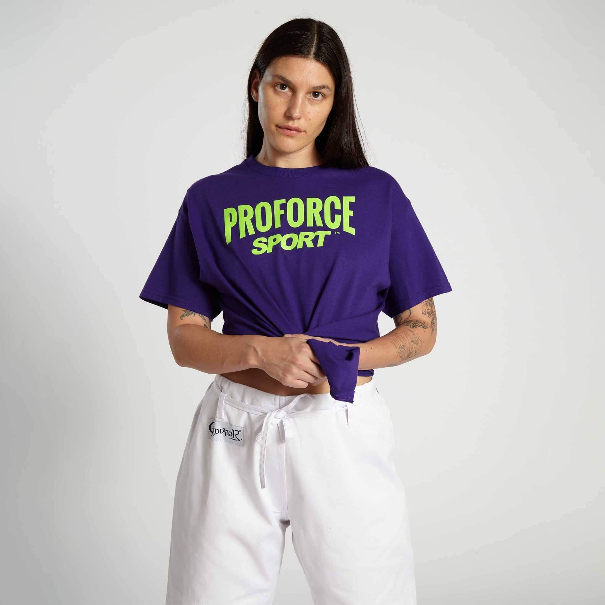 ProForce Sporting Goods ProForce Gladiator Judo Pants Separates BLACK
