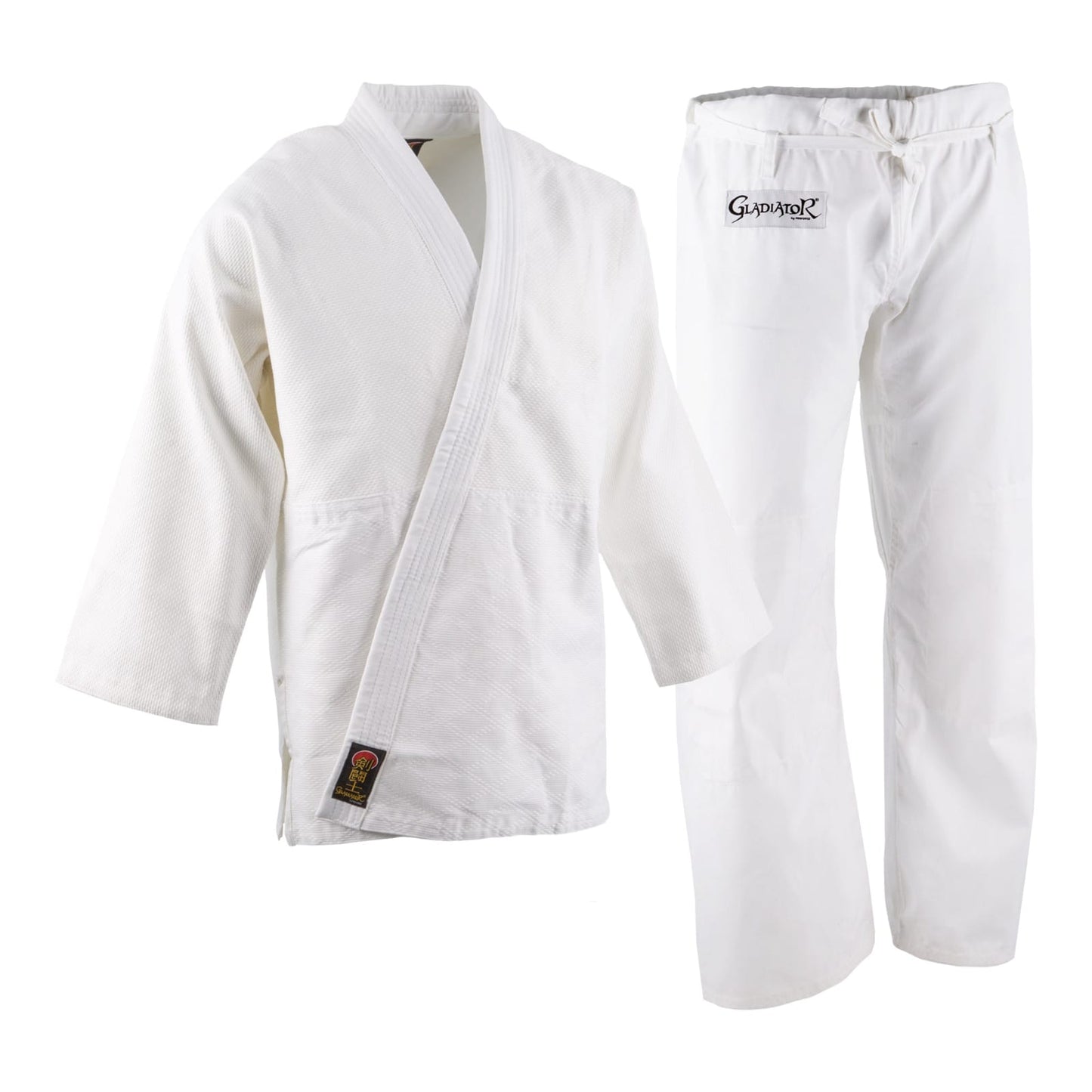 ProForce sporting goods ProForce Gladiator Judo Uniform Traditional Drawstring White