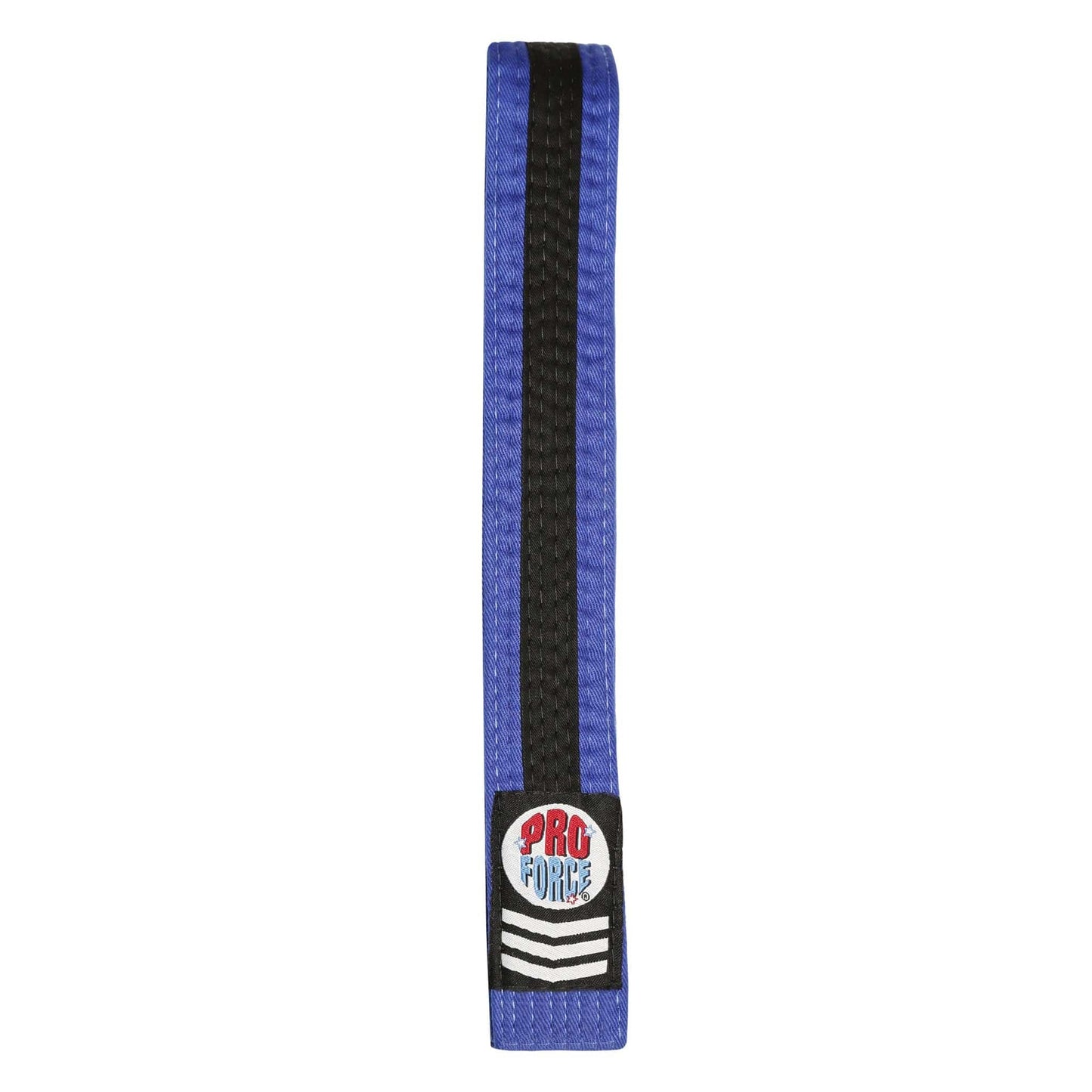 ProForce sporting goods ProForce II 1.5 inch Double Wrap Black Stripe Karate Belt