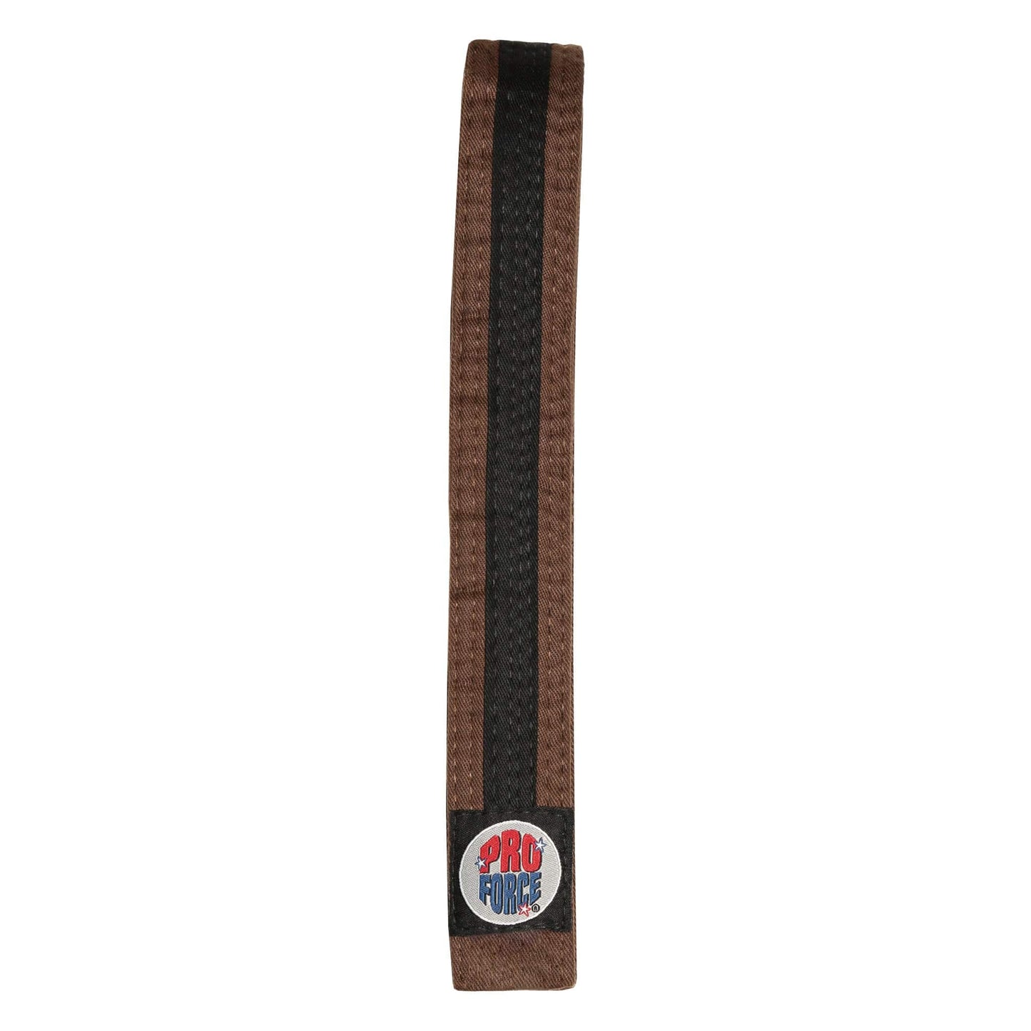 ProForce sporting goods ProForce II 1.5 inch Double Wrap Black Stripe Karate Belt