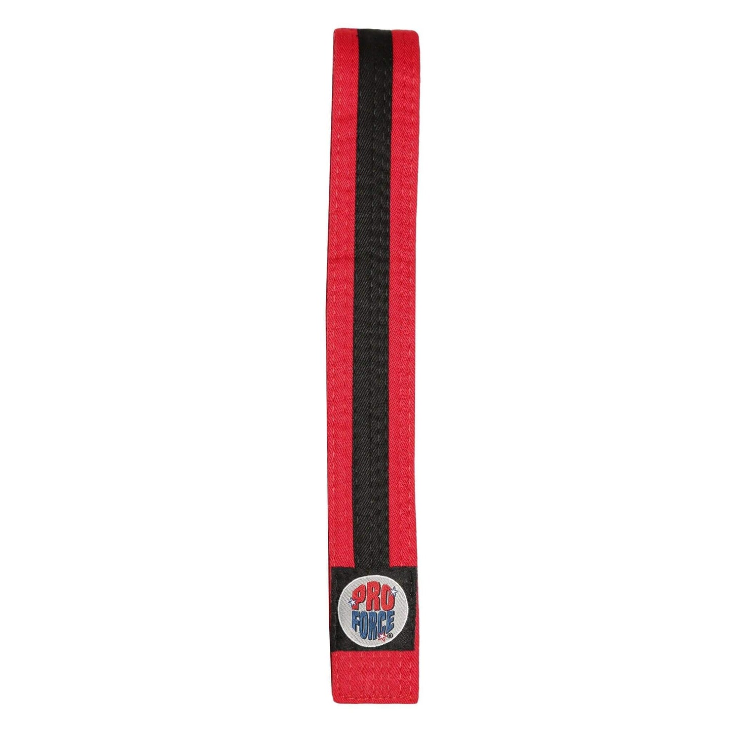 ProForce sporting goods ProForce II 1.5 inch Double Wrap Black Stripe Karate Belt