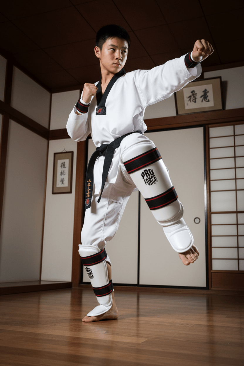 ProForce sporting goods ProForce II TKD Shin/Instep Guard taekwondo sparring