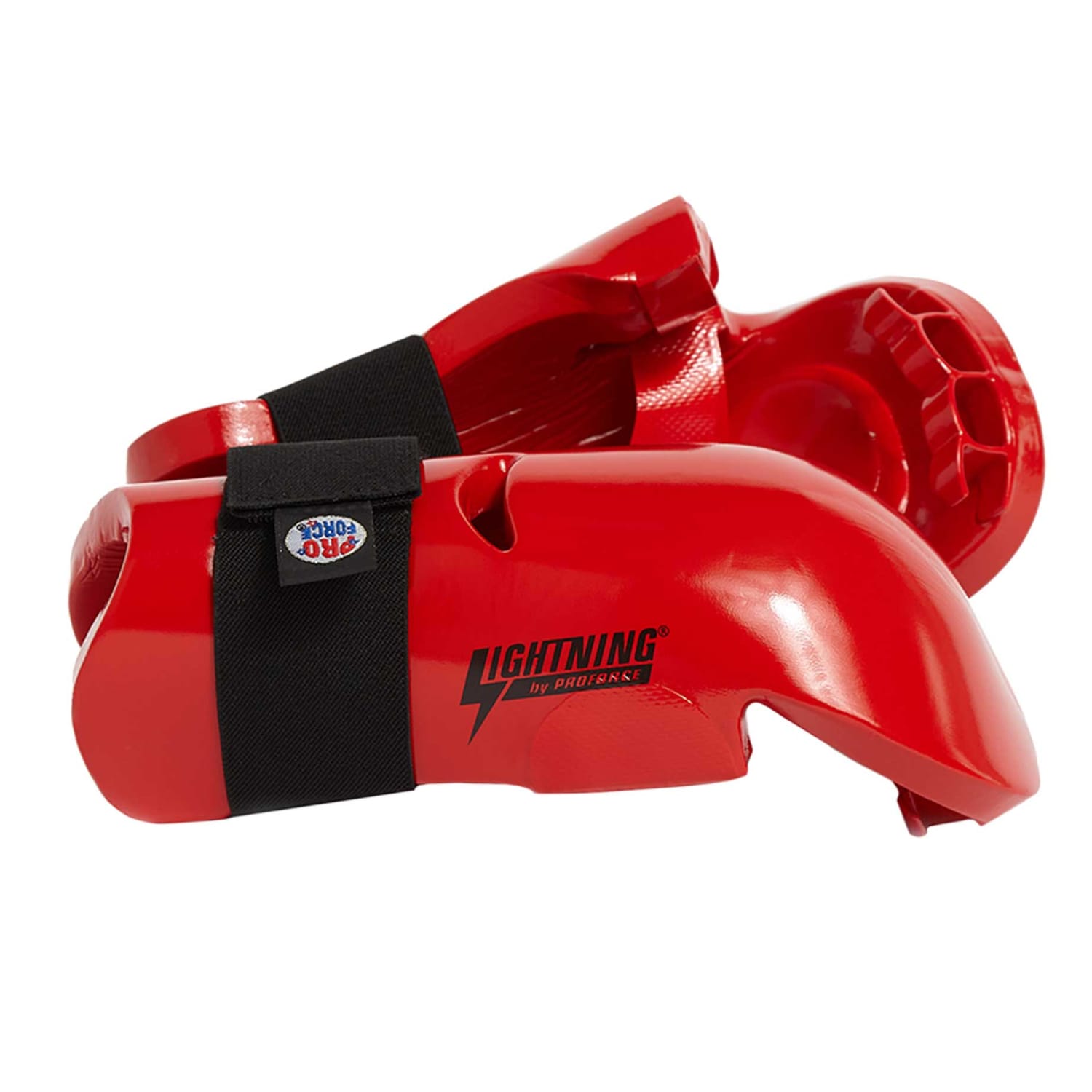 ProForce sporting goods ProForce Lighting 5 Piece Sparring Gear Combo Set RED
