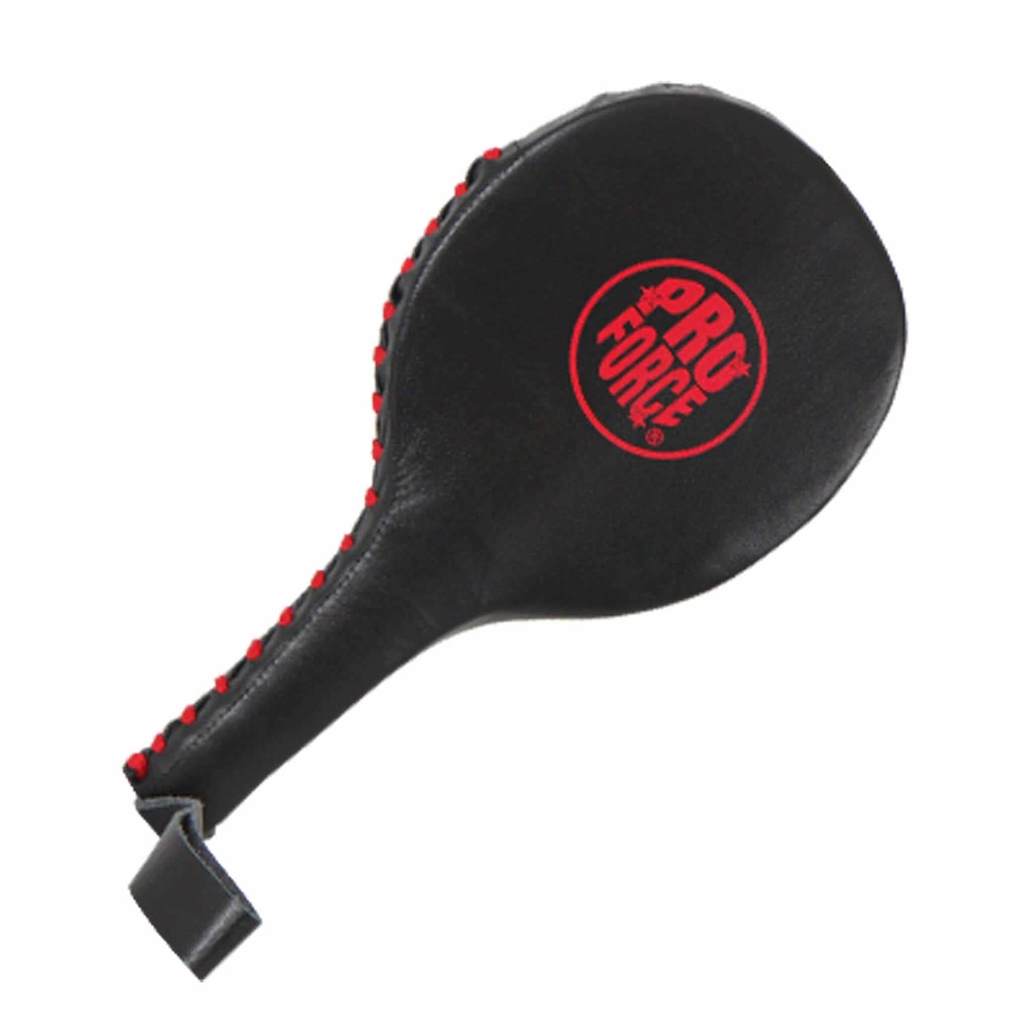 ProForce sporting goods ProForce Red ProForce Black Leather Punch Paddle Karate Taekwondo