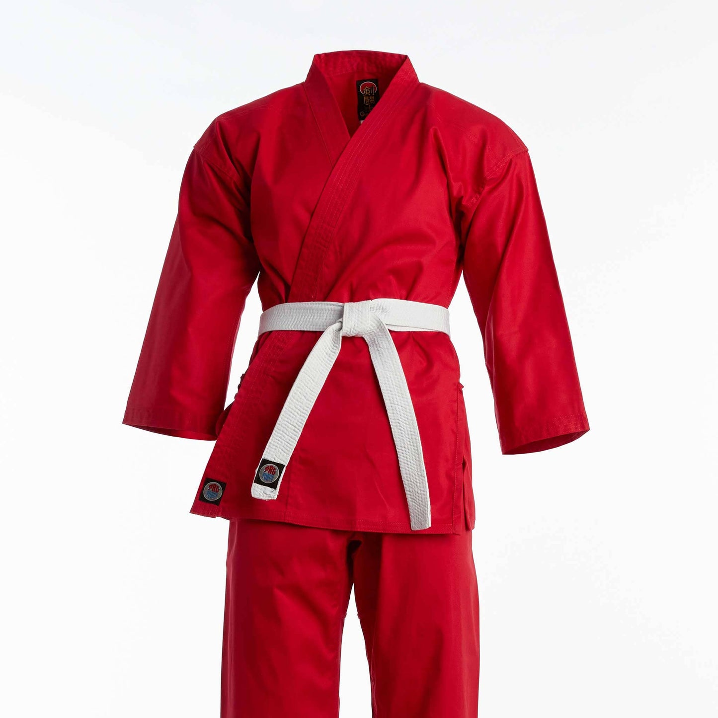 ProForce sporting goods red / 000 child xx-Small ProForce Gladiator 7.5 oz Karate Uniform - Blend red or blue