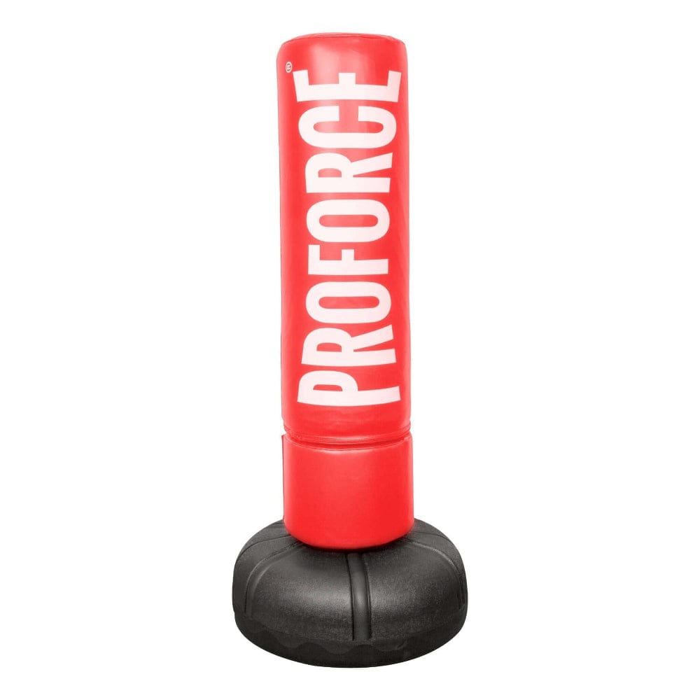 ProForce Sporting Goods Red ProForce Tower Free Standing Bag Karate boxing bag
