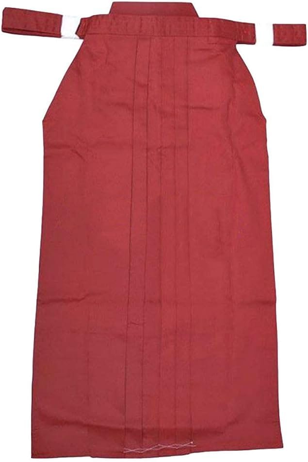 ProForce sporting goods red / XX-Small Kendo Uniform Men's Hakama Pants Traditional Martial Arts Wear