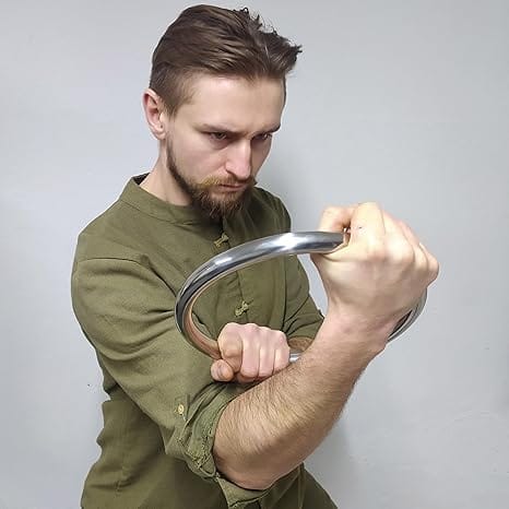 ProForce sporting goods Wing Chun Large Stainless Ring Kung Fu Self Defense