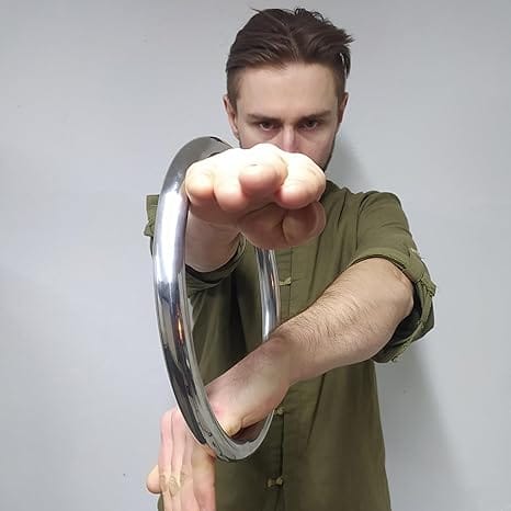 ProForce sporting goods Wing Chun Large Stainless Ring Kung Fu Self Defense