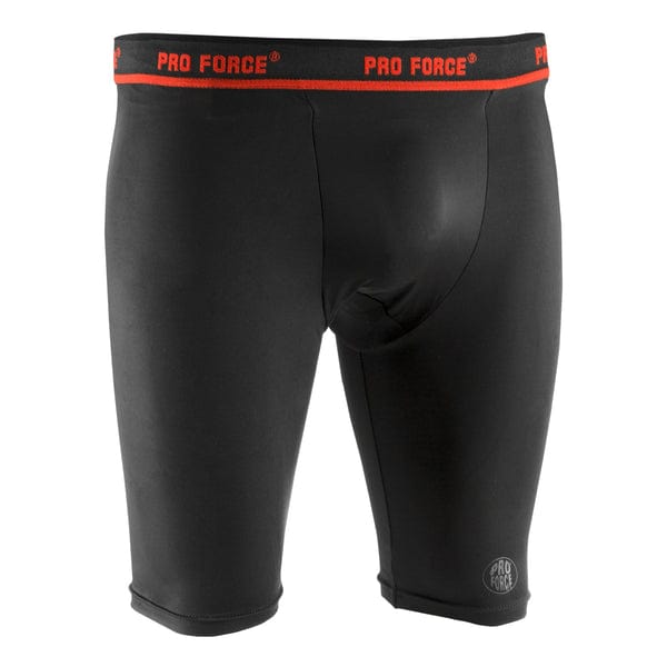 Eclipse Martial Art Supplies boys small 20-23 inch waist ProForce Compression Shorts with Cup Black