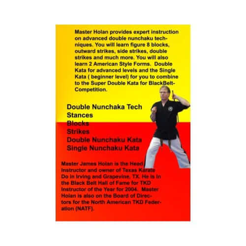 EclipseMartialArtsSupplies DVD Double Nunchaku Forms Kata Training by James Holan