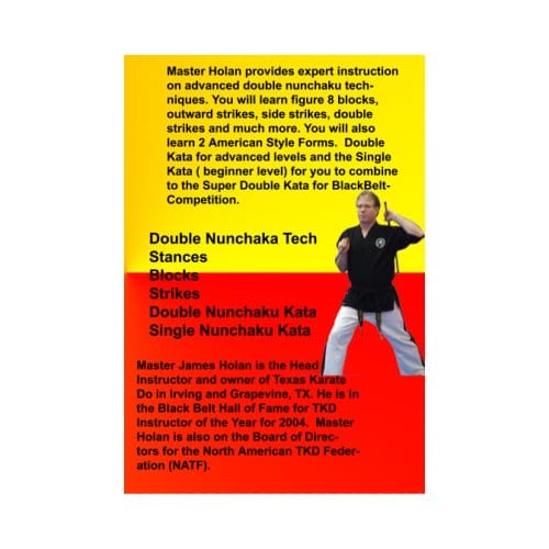 EclipseMartialArtsSupplies DVD Double Nunchaku Forms Kata Training by James Holan