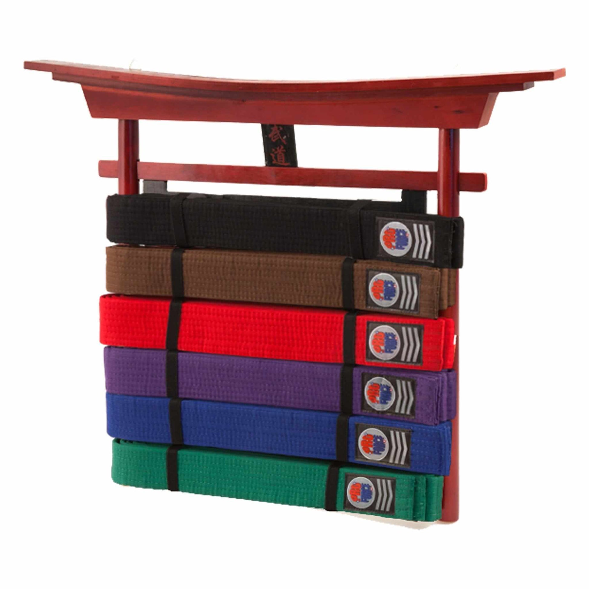 EclipseMartialArtsSupplies sporting goods 6 level Karate Belt Display Martial Arts Karate