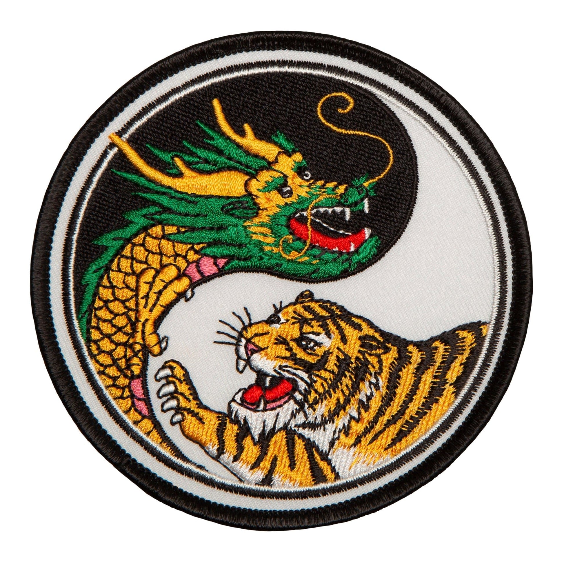 EclipseMartialArtsSupplies sporting goods Dragon & Tiger/Yin & Yang Patch Martial Arts Patch