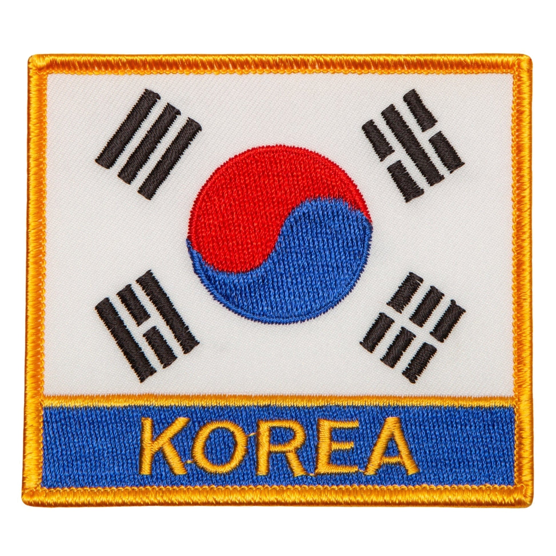 EclipseMartialArtsSupplies sporting goods Korea Flag/Korea Patch Taekwondo martial arts