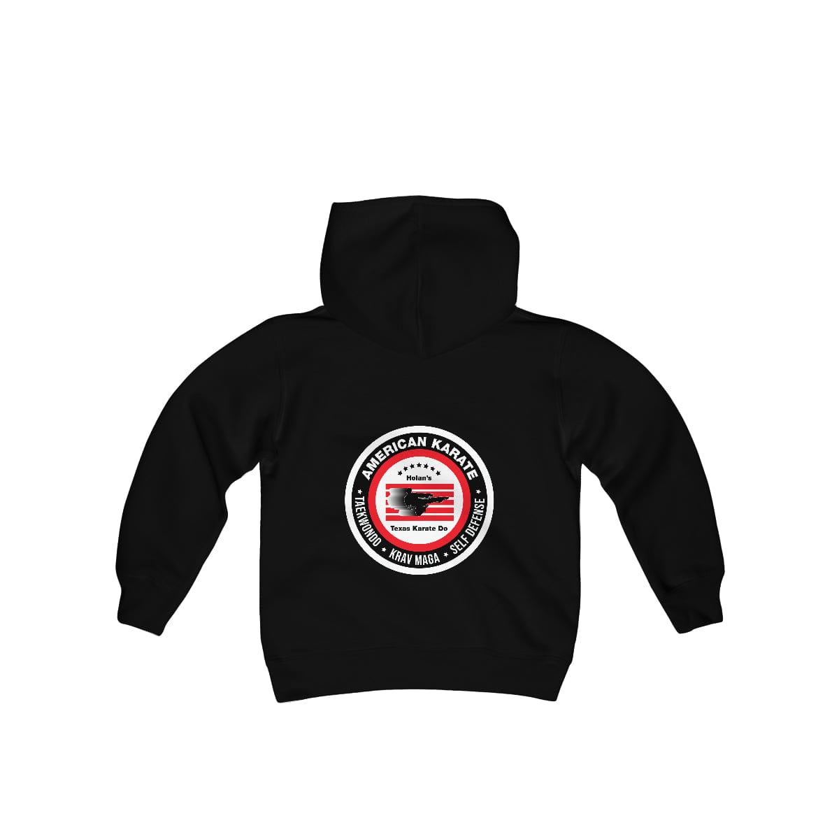 Printify Kids clothes Holans Texas Karate Do Youth Hoodie