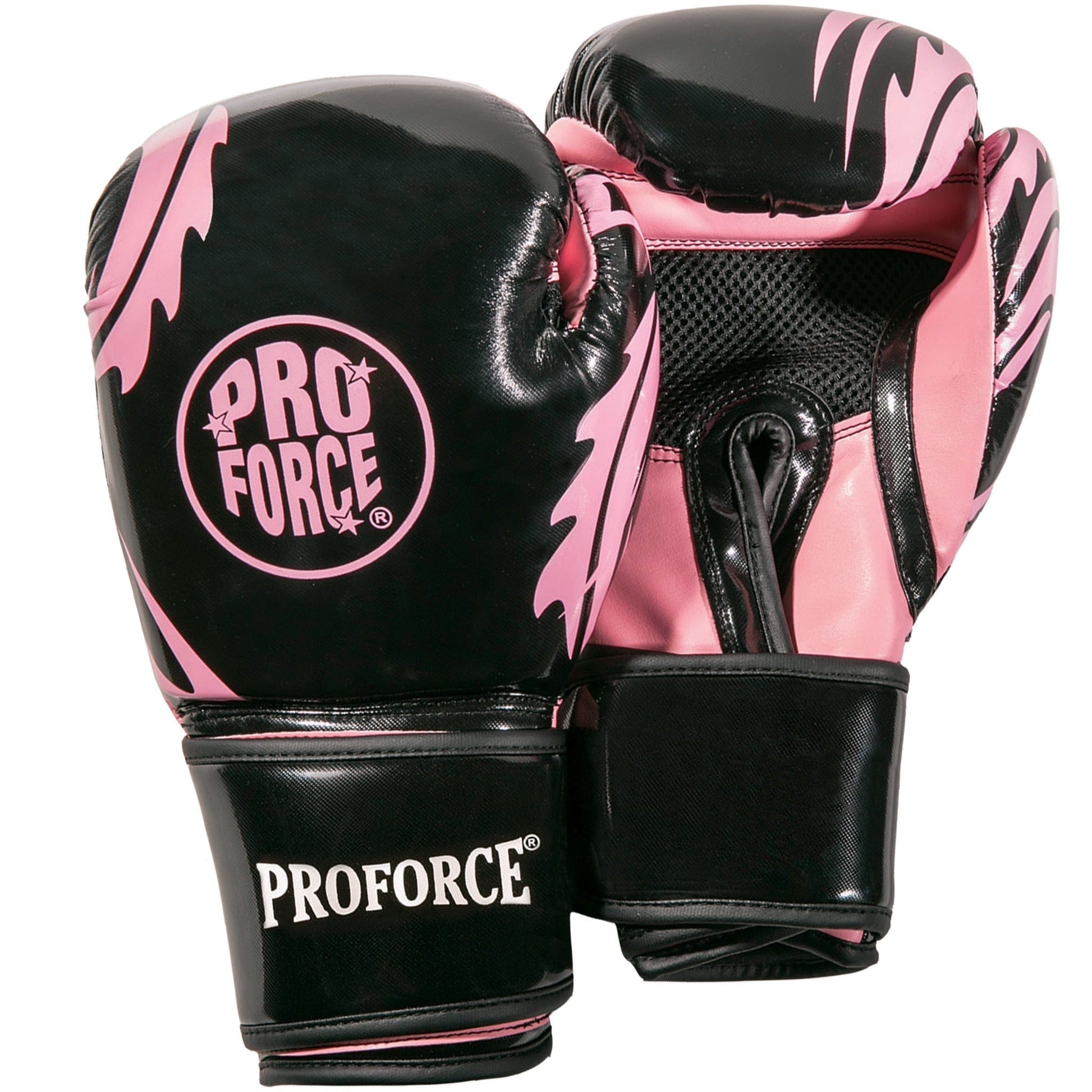 Proforce Boxing black/pink ProForce Combat Boxing Training Glove - 12 oz