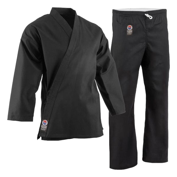 ProForce Karate Uniform 0 child small ProForce 8 oz Karate Uniform Elastic Drawstring - 55-45 Blend