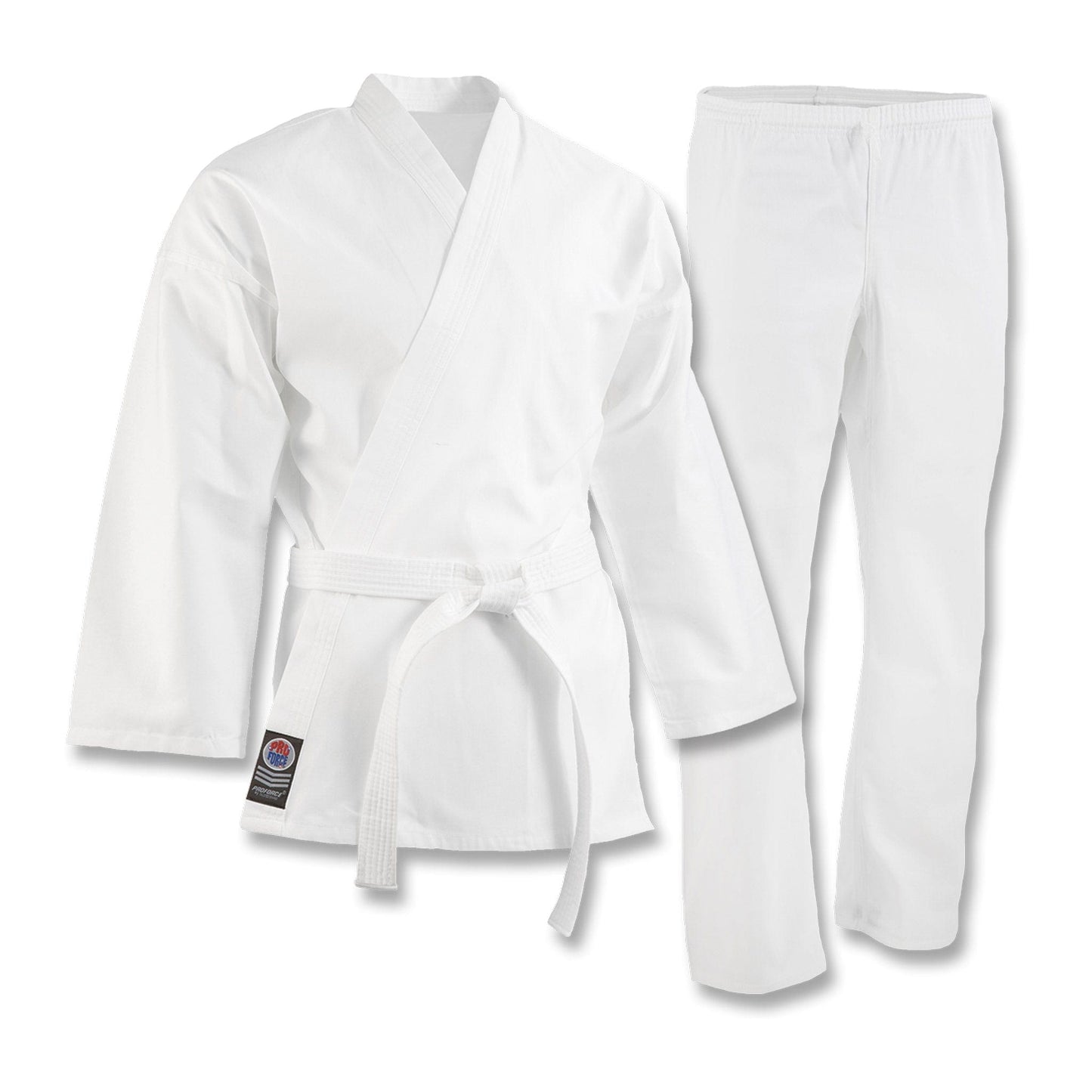 ProForce Karate Uniform ProForce 5 oz Original Karate Uniform Elastic Drawstring Pants - 55/45 Blend