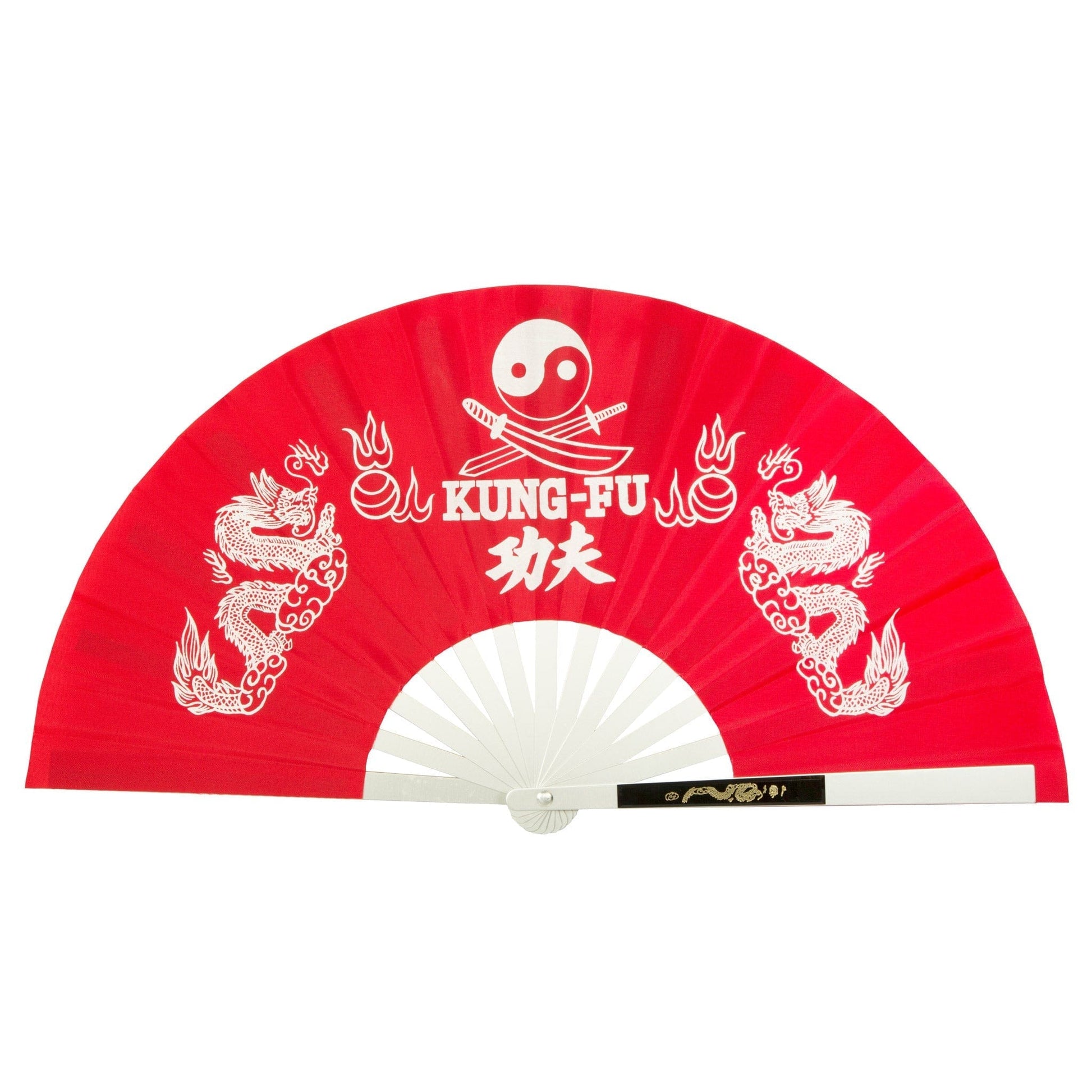 ProForce practice weapon Red Kung-Fu Fighting Fan