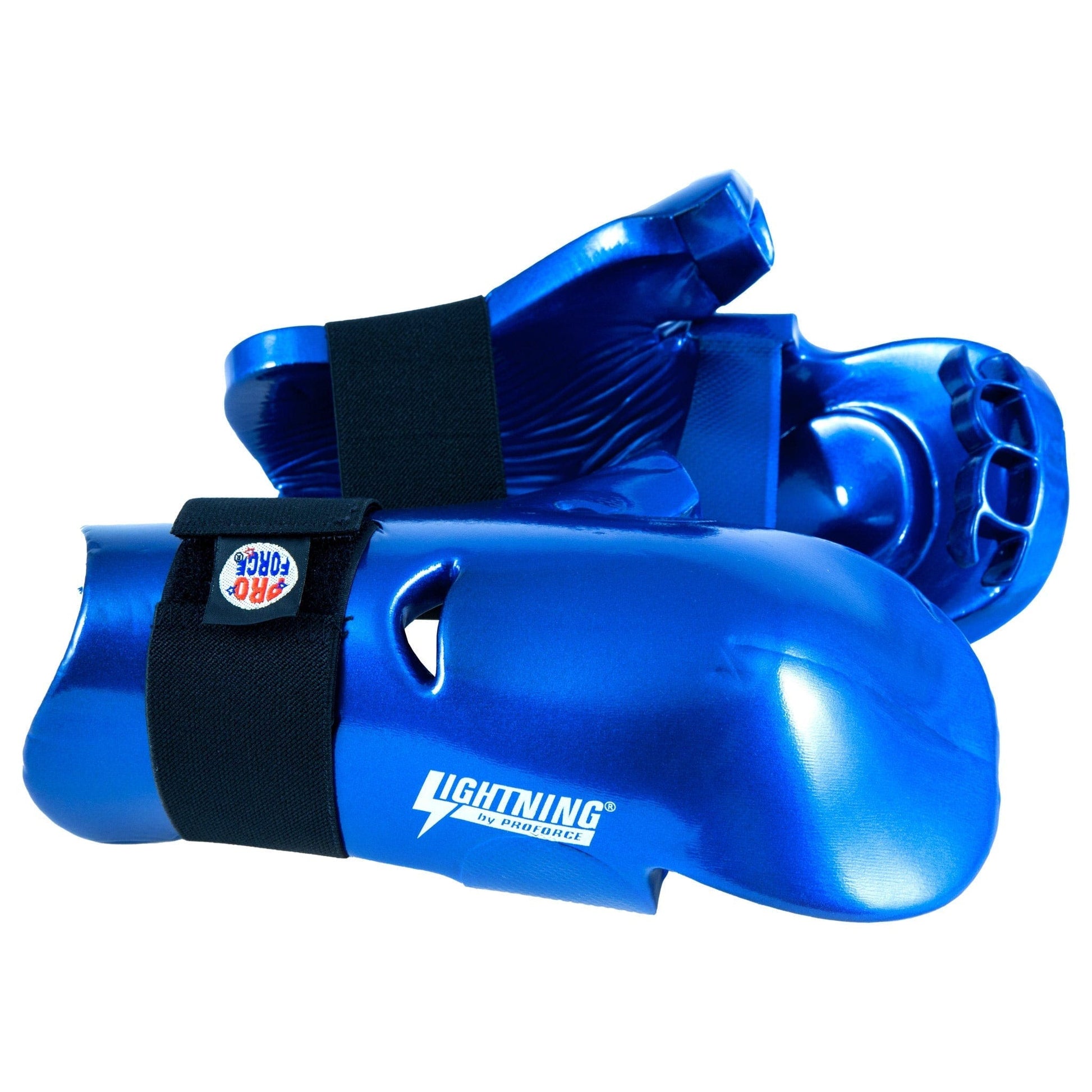 ProForce Sparring Gear Blue / Ch med ProForce Lightning Karate Sparring Gloves