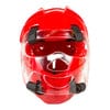 ProForce Sparring Gear ProForce Lighting 5 Piece Sparring Gear Combo Set RED with Full head and face mask