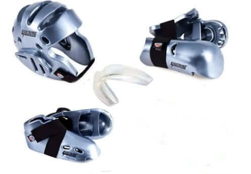 ProForce Sparring Gear ProForce Lighting 5 Piece Sparring Gear Combo Set with FREE mouth piece
