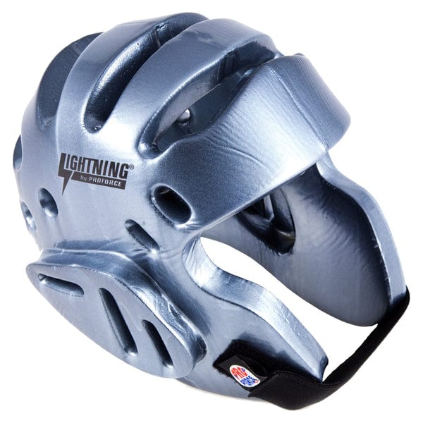 ProForce Sparring Gear Silver / Adult Small ProForce Lightning Head Gear