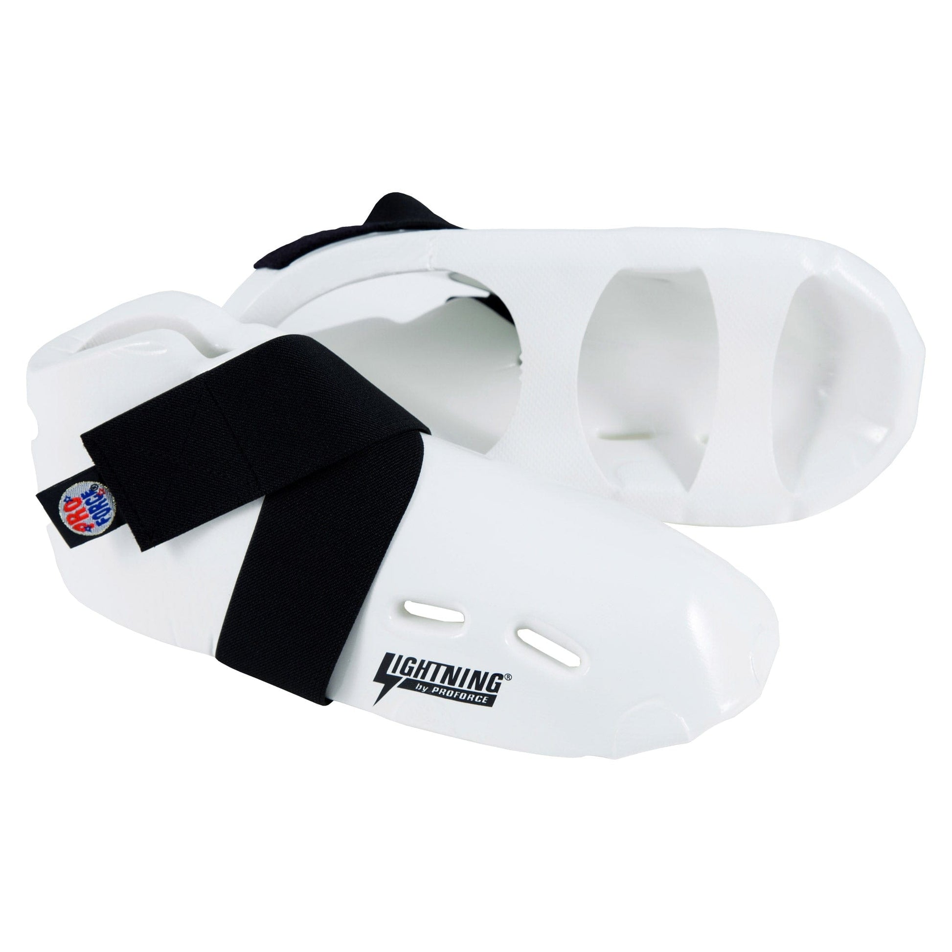 ProForce Sparring Gear White / ch X-small / 12-13 ProForce Lightning Karate Sparring Boots Kicks