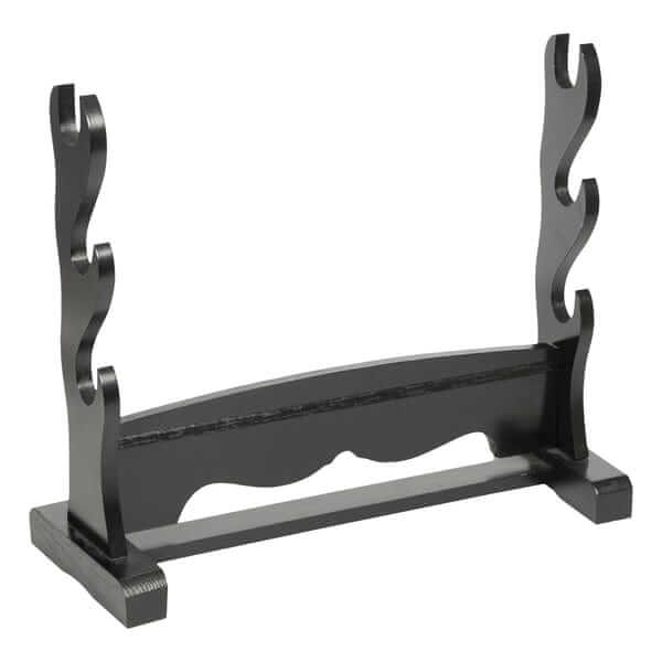 ProForce sporting goods 2 sword stand Black Lacquered Sword Stand martial arts