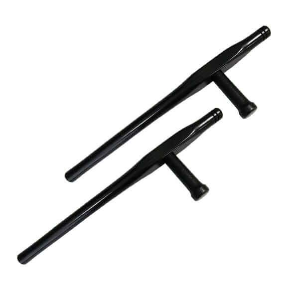 ProForce sporting goods Black / 14 inch Tonfas Karate Martial arts practice demo black or natural