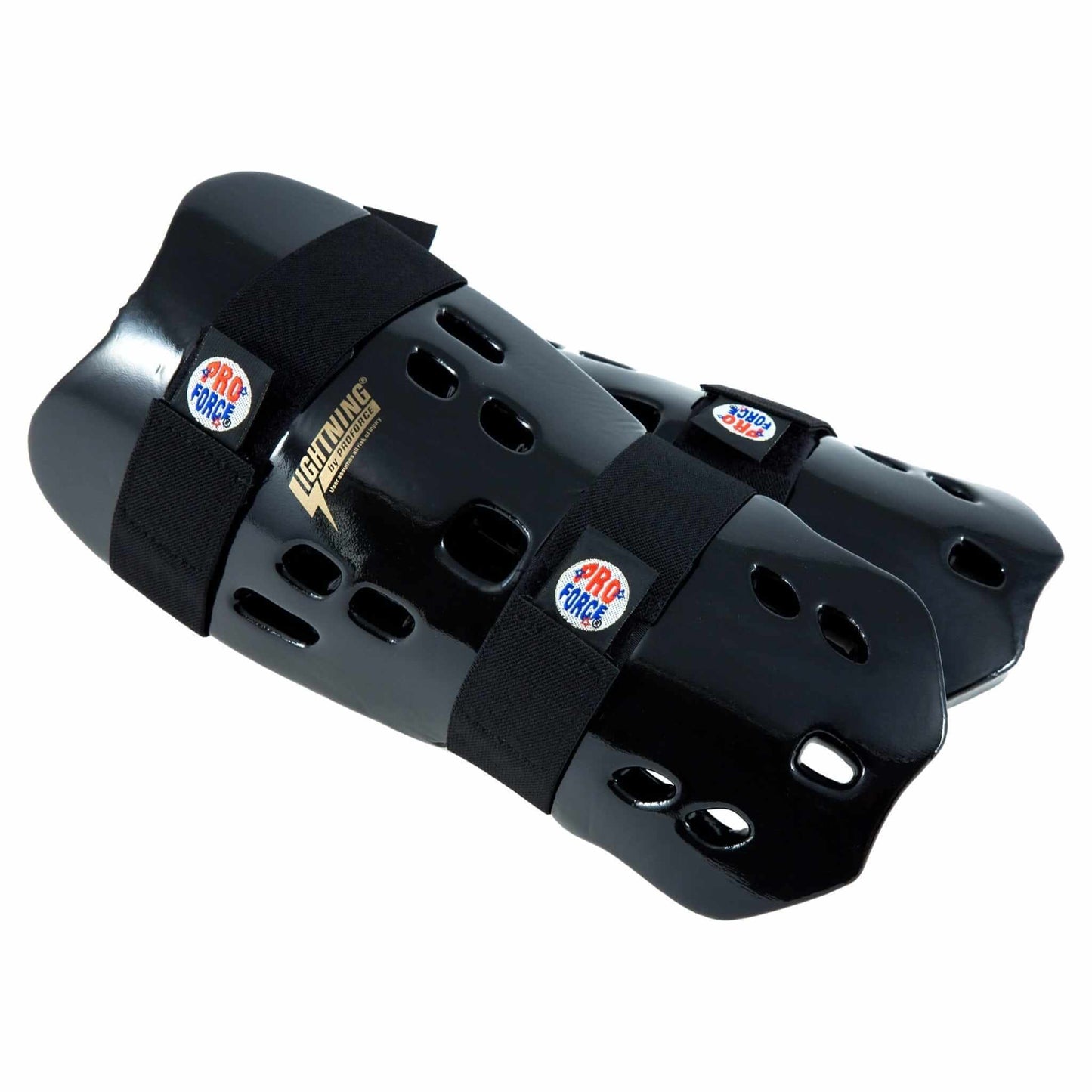 ProForce sporting goods Black / child/small ProForce Lightning Shin Guard karate taekwondo sparring
