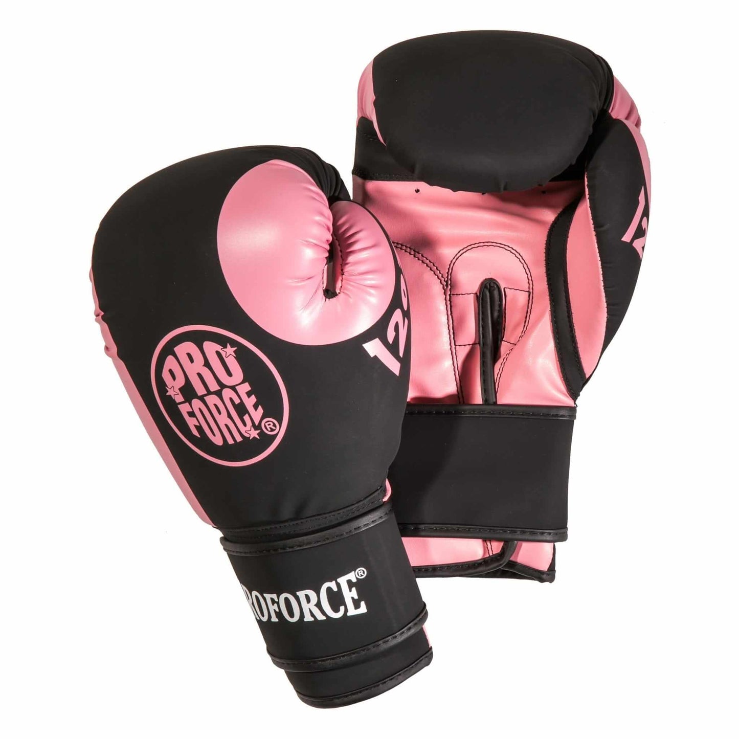 ProForce Sporting goods black/pink ProForce Tactical Boxing Training Glove - 12oz kickboxing