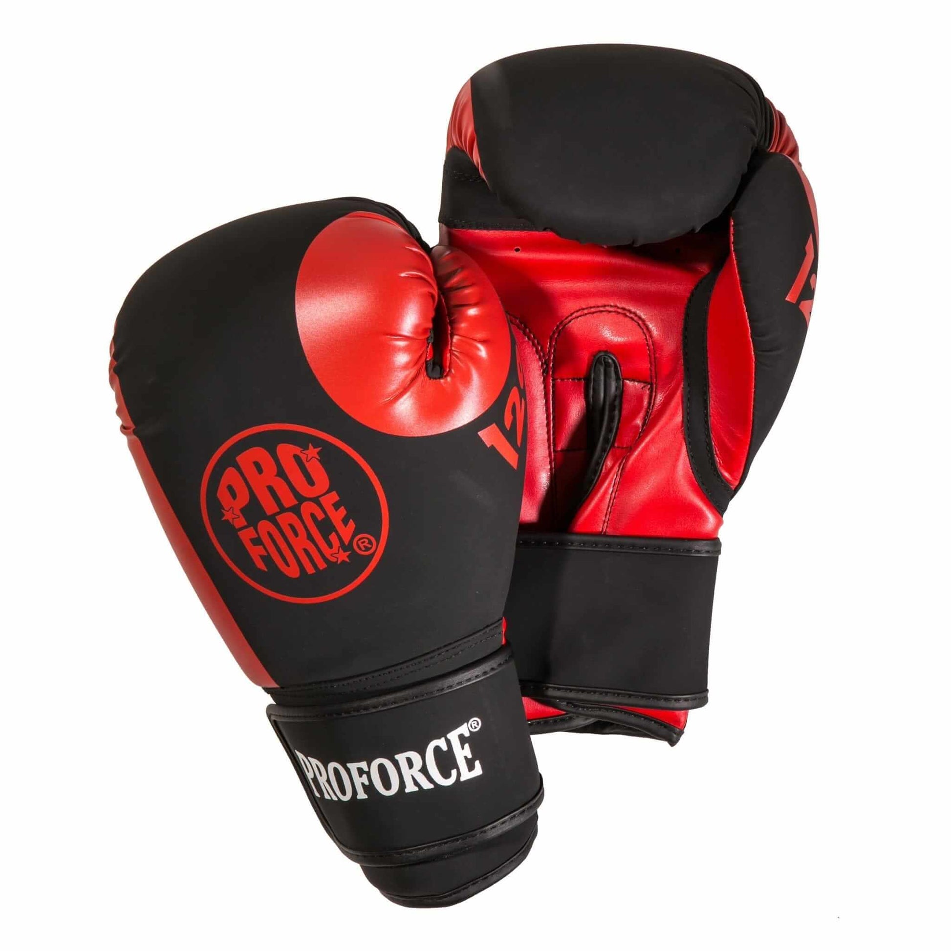 ProForce Sporting goods black/red ProForce Tactical Boxing Training Glove - 12oz kickboxing