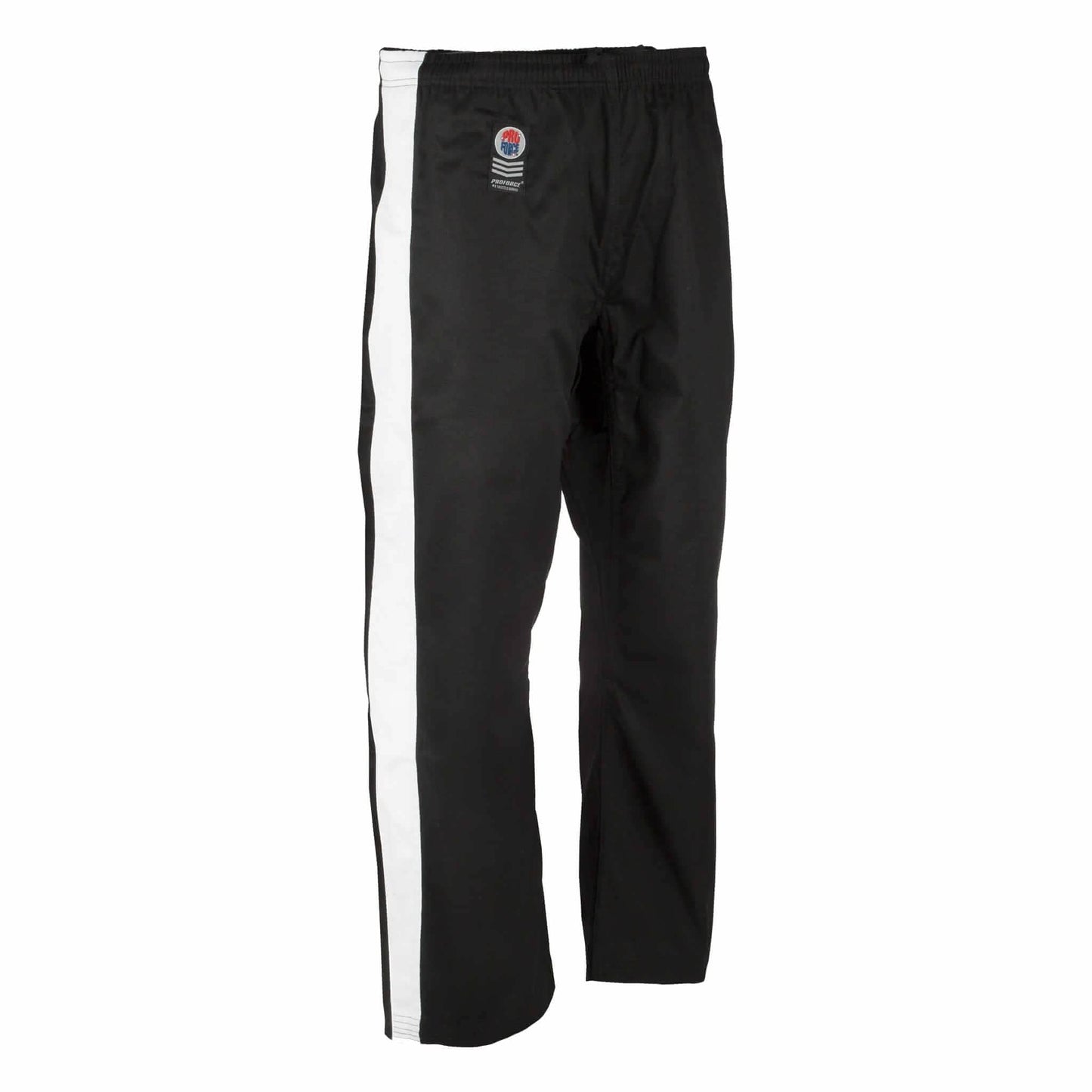 ProForce sporting goods Black w/ White Stripe / 000 child XXS ProForce Gladiator Demo Karate martial arts Pants