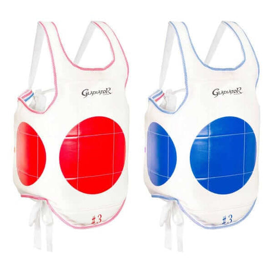 ProForce Sporting Goods child -gi size 0-1 ProForce Gladiator TKD Reversible Chest Guard - Circle