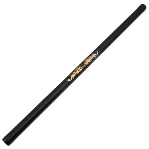 ProForce sporting goods Childrens Black Practice Foam Escrima with Gold Dragon Kali