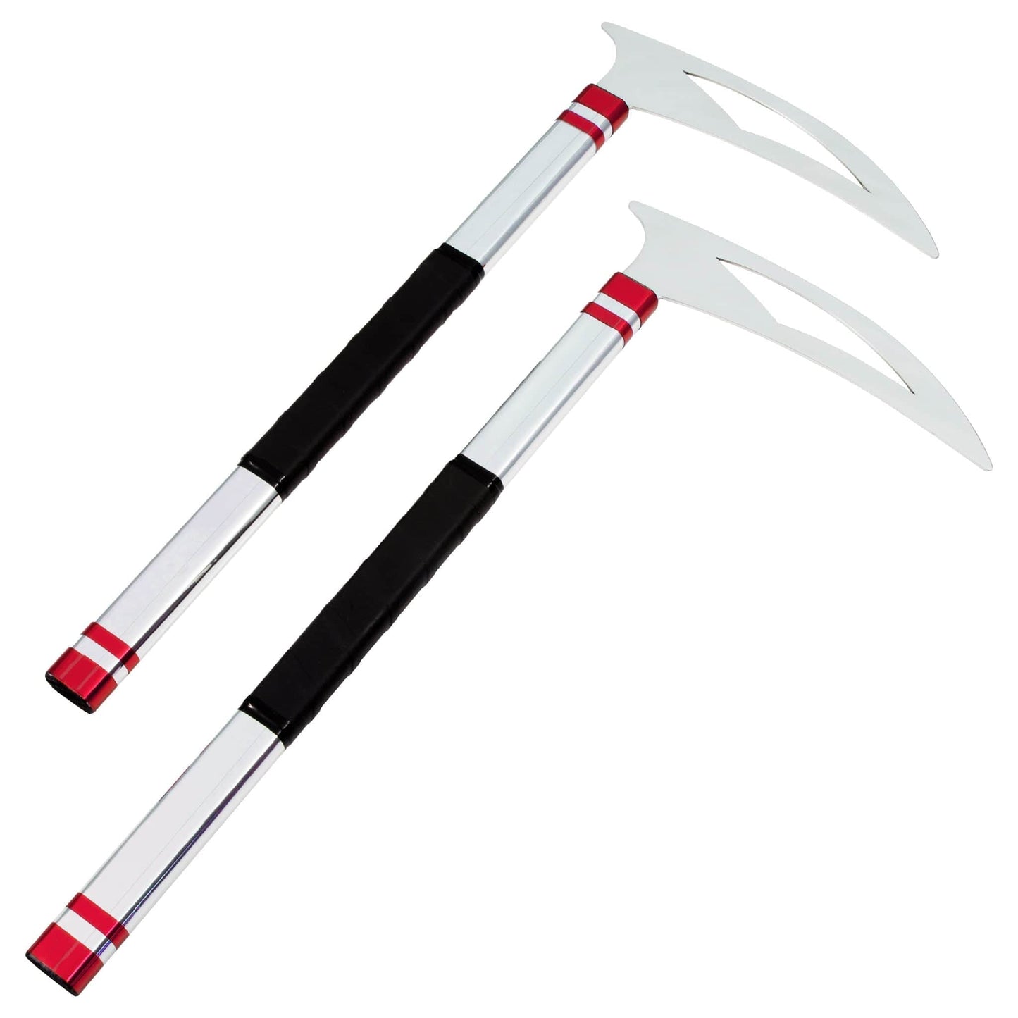 ProForce sporting goods Chrome/Red G-Force Alien Kama martial arts karate demo