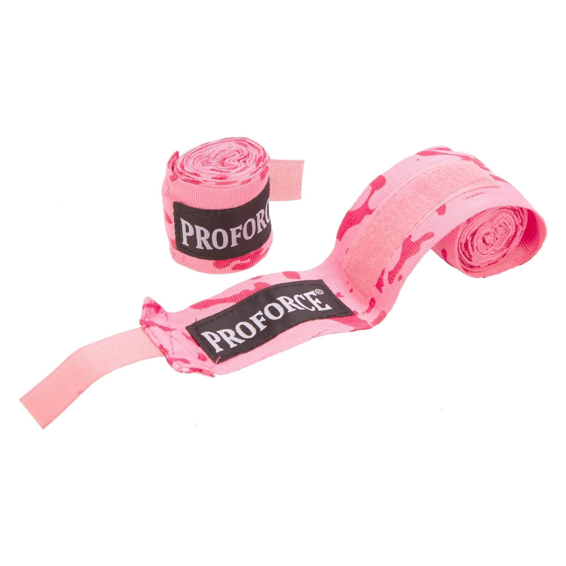 ProForce Sporting Goods pink camo ProForce Designer boxing Hand Wraps - 120 inch