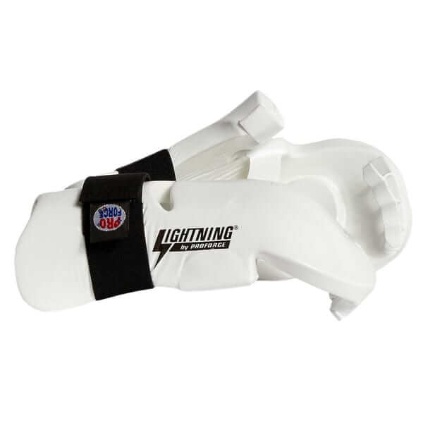 ProForce sporting goods ProForce 5 Piece Sparring Gear Combo Set White Full head face mask