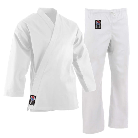 ProForce sporting goods white / 0 child small ProForce Gladiator 7.5 oz Karate Uniform - Blend White
