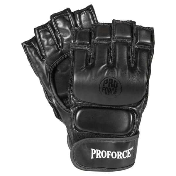 ProForce sporting goods xxx-small ProForce Open Palm Fighting Gloves Black MMA Cardio