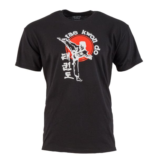 Eclipse Martial Art Supplies adult small TKD Kicker T-Shirt large logo