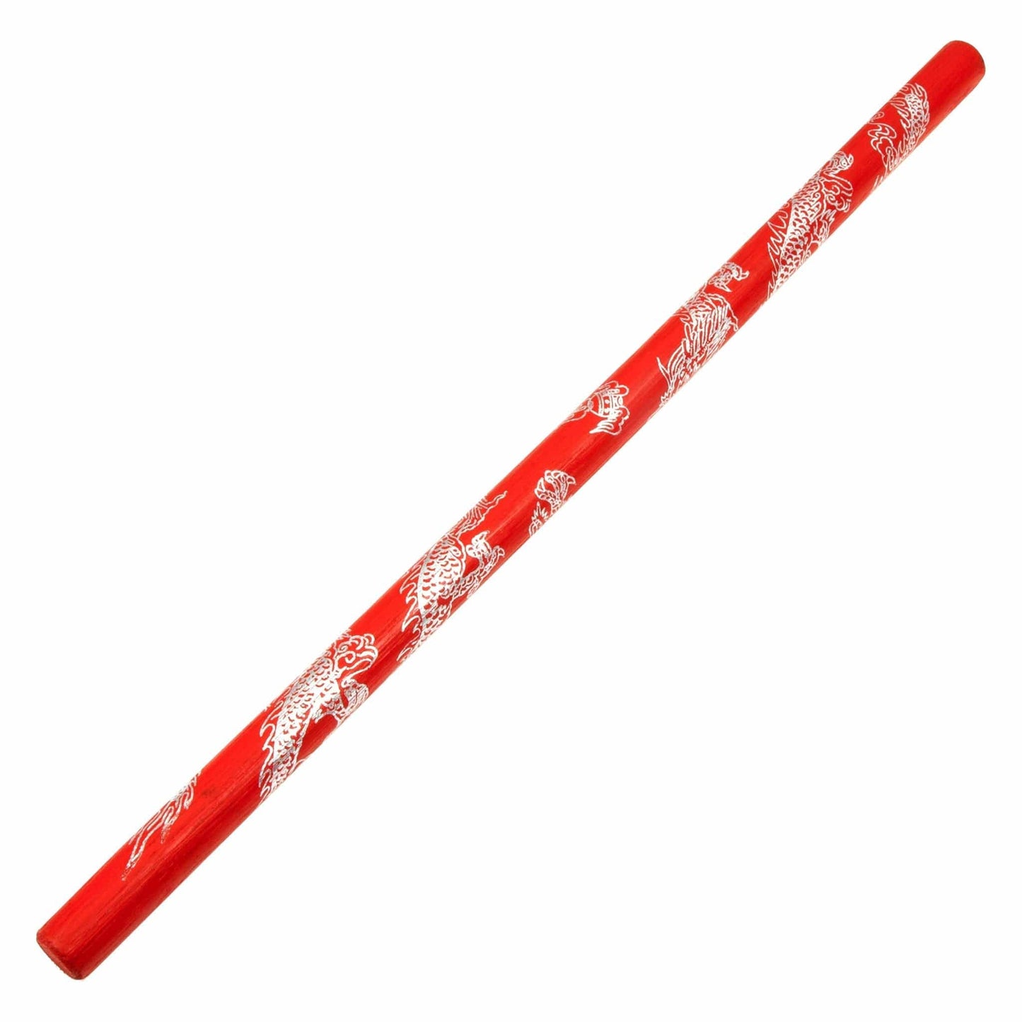 ProForce Training Weapons 20 inch Red Escrima Sticks with Dragon